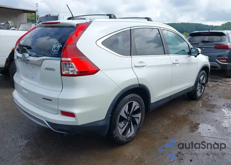 2016 Honda Cr-V Touring из США, поврежденный, VIN 5J6RM4H90GL041043